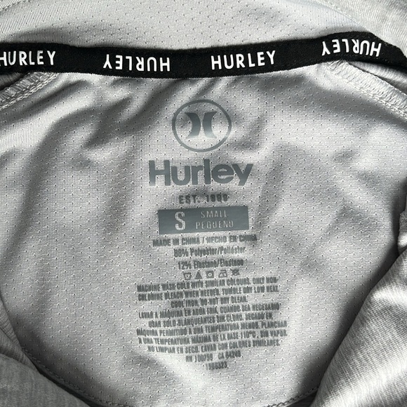 HURLEY Gray Men’s Polo Shirt size small - Picture 5 of 6